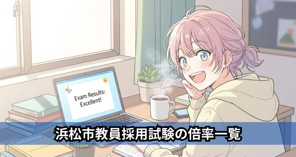 浜松市教員採用試験の倍率一覧