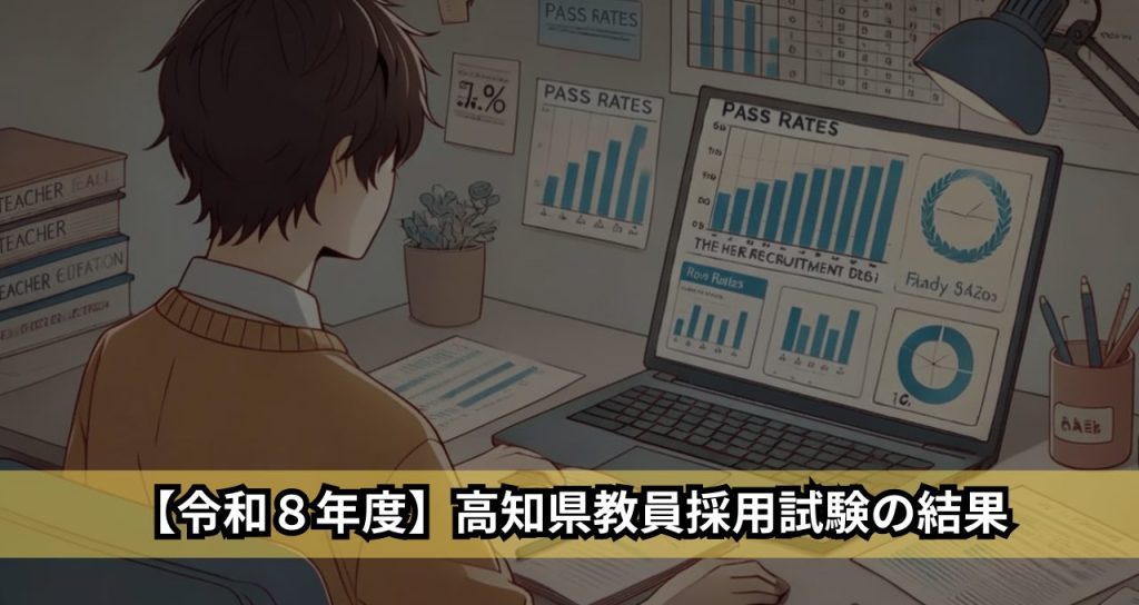 【令和８年度】高知県教員採用試験の結果