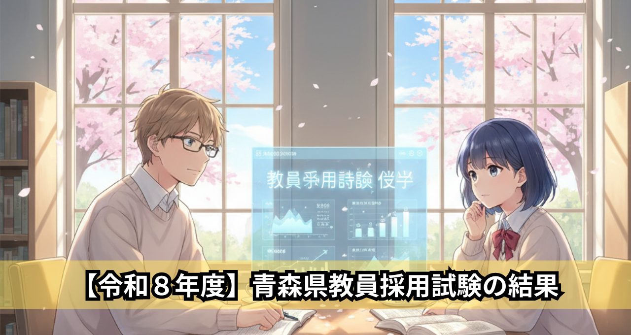 【令和８年度】青森県教員採用試験の結果