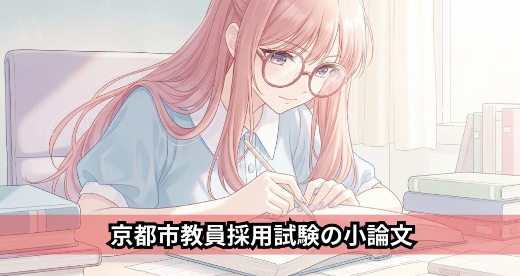 京都市教員採用試験の小論文