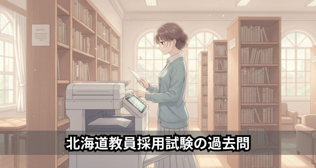 北海道教員採用試験の過去問
