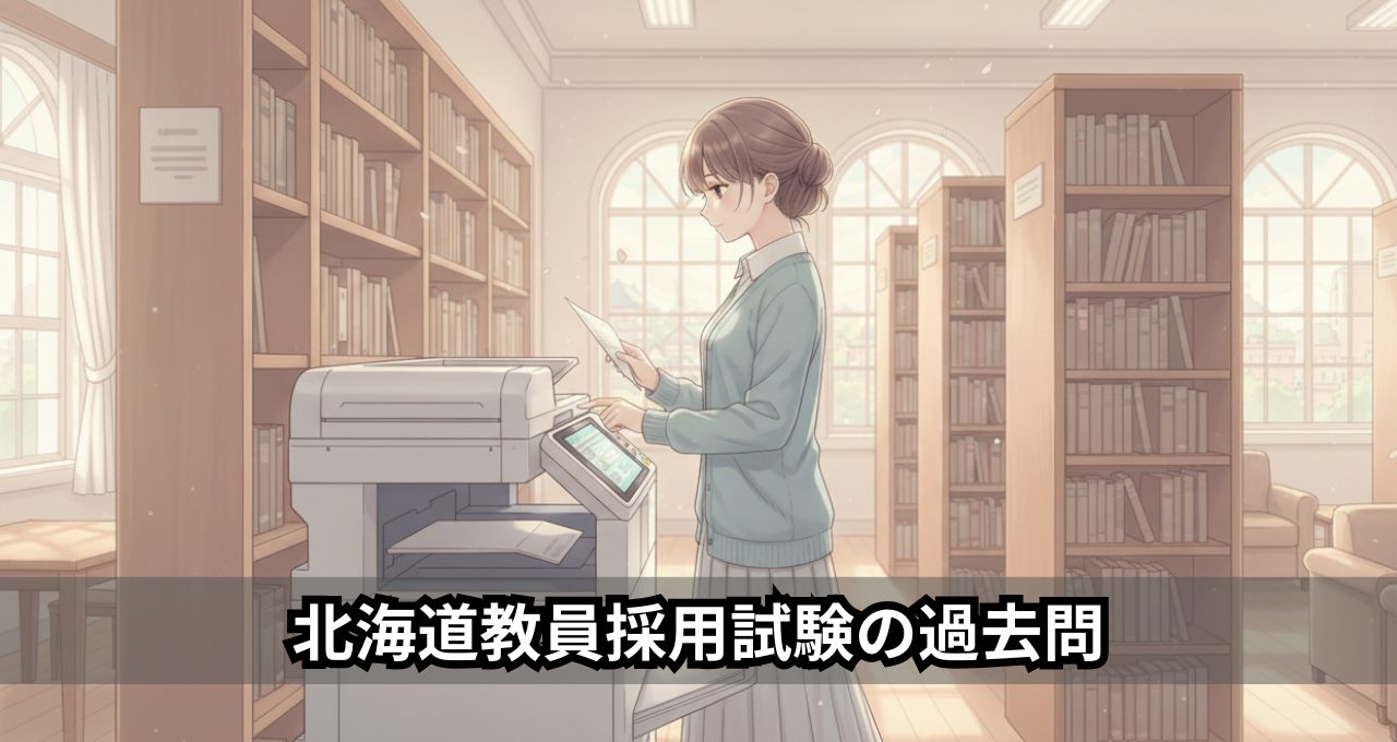 北海道教員採用試験の過去問