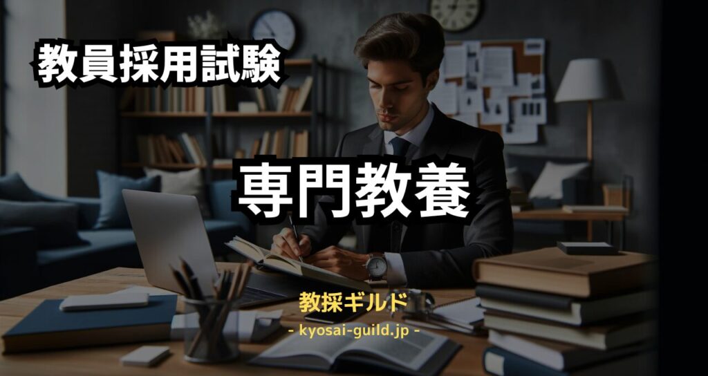 教員採用試験 専門教養の勉強法