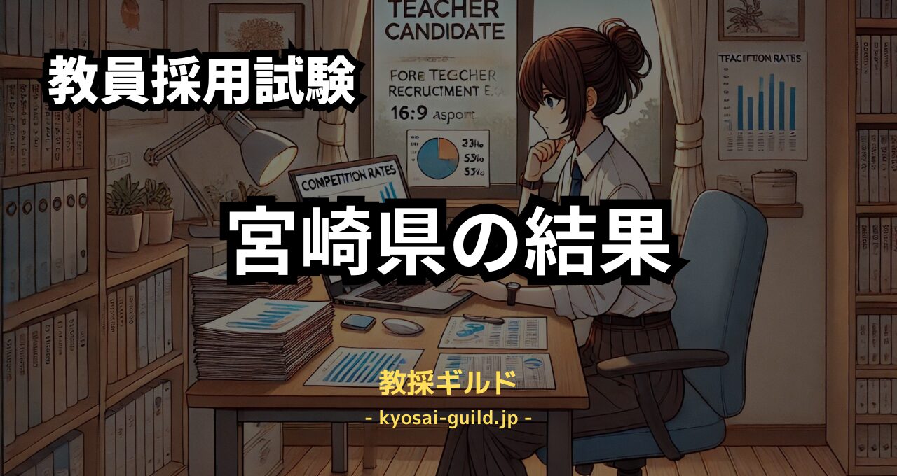 宮崎県教員採用試験の結果