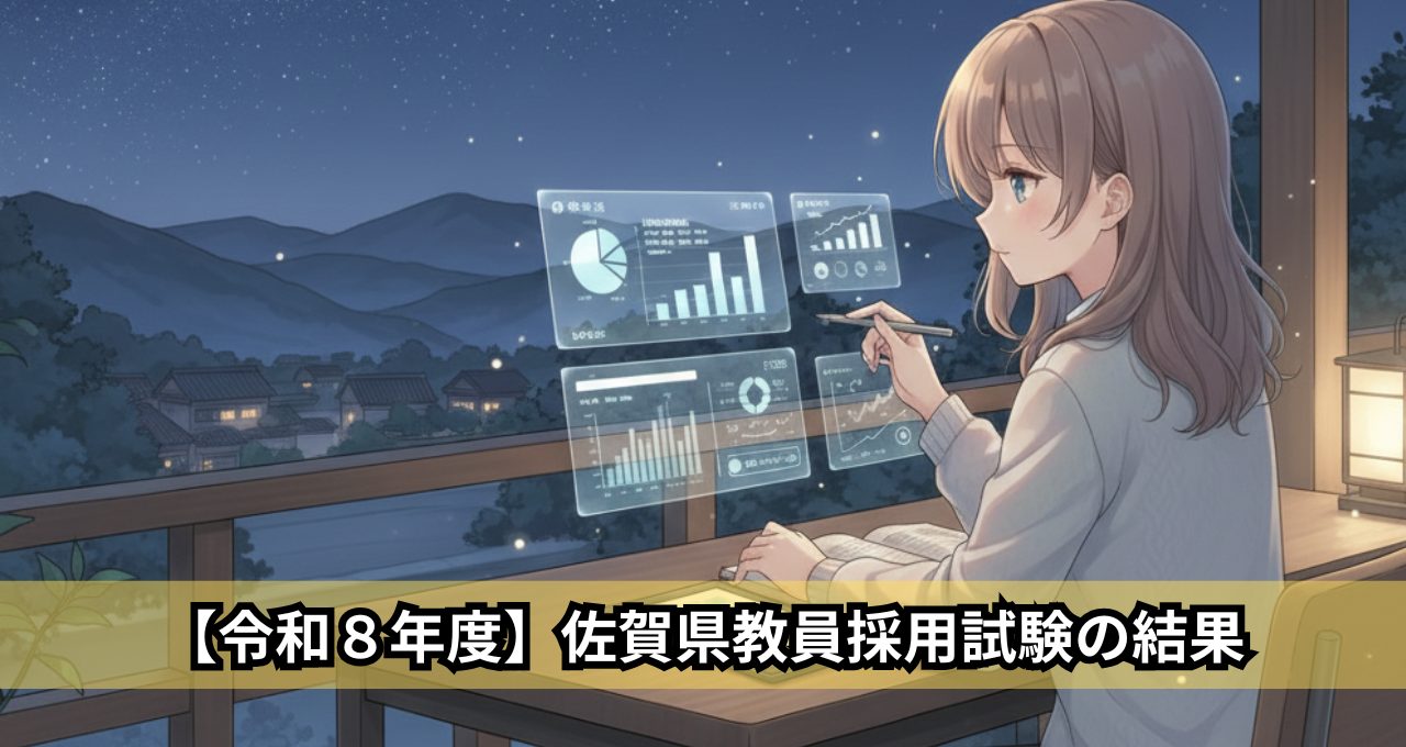 【令和８年度】佐賀県教員採用試験の結果