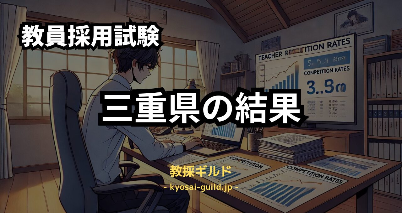 三重県教員採用試験の結果