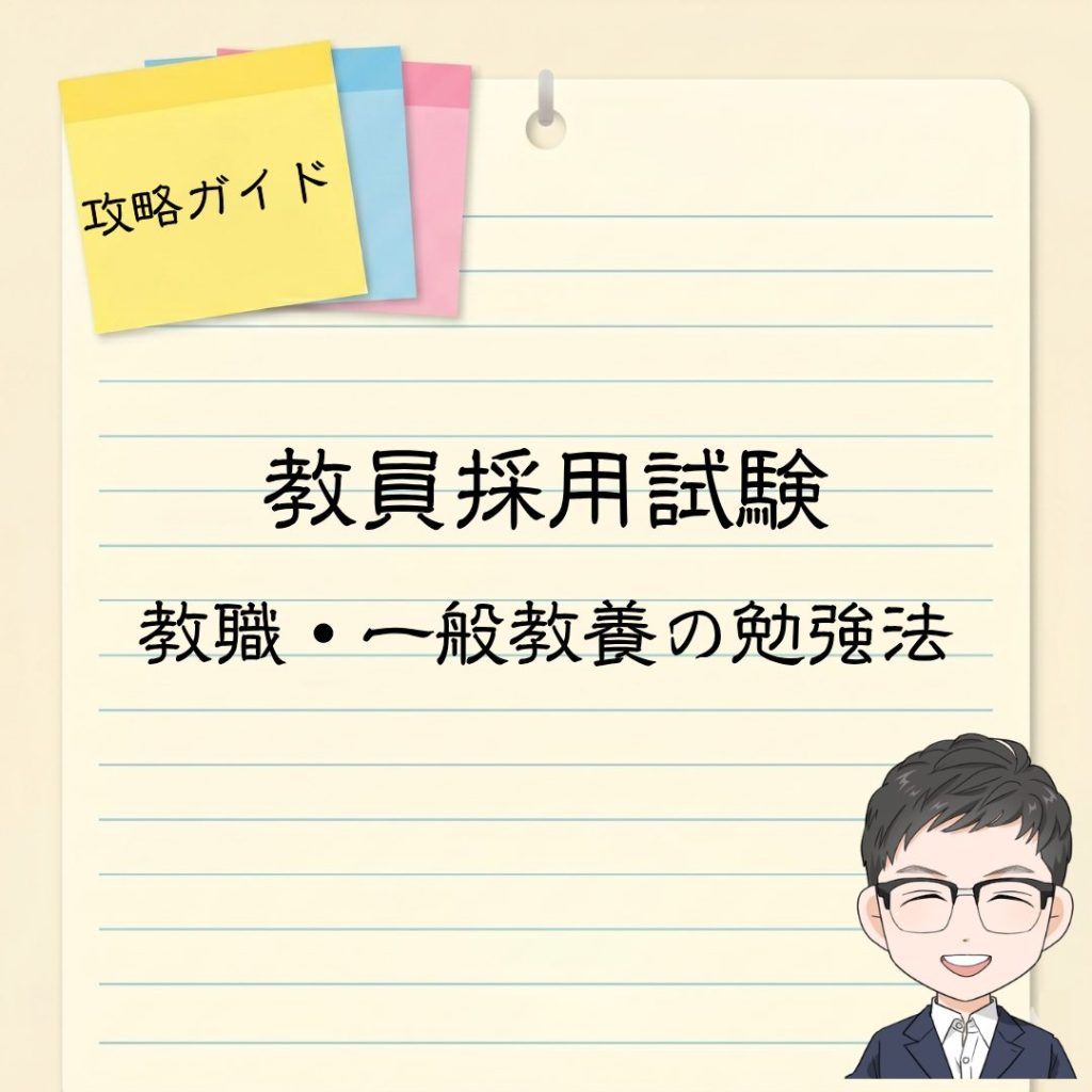 教職・一般教養の勉強法