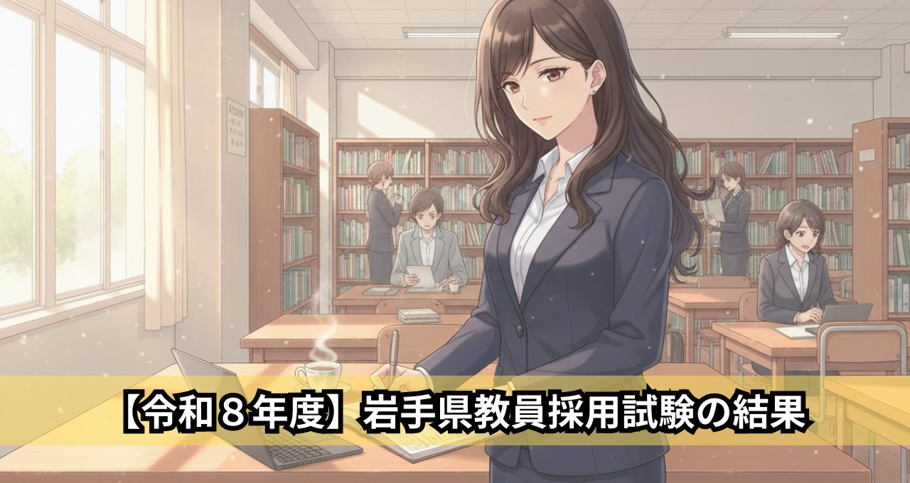 【令和８年度】岩手県教員採用試験の結果