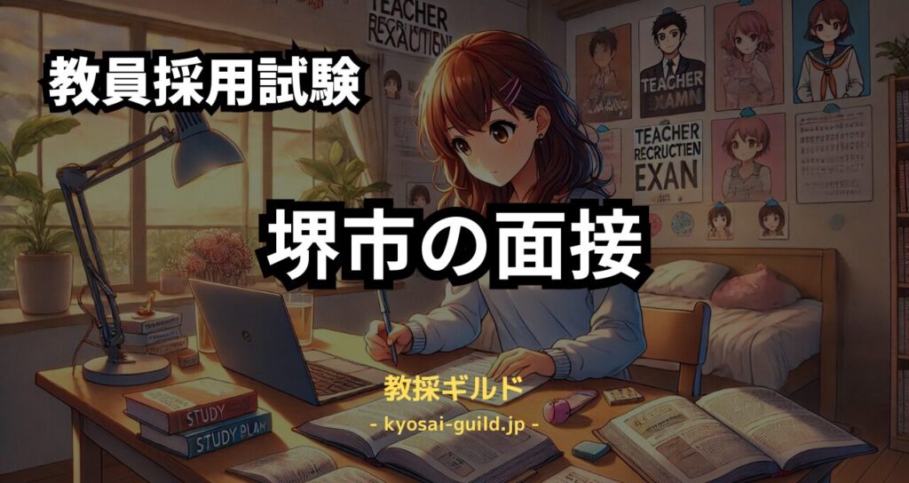 堺市教員採用試験 面接の過去問
