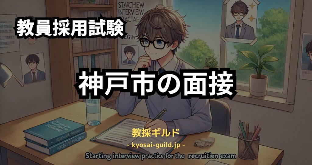 神戸市教員採用試験 個人面接