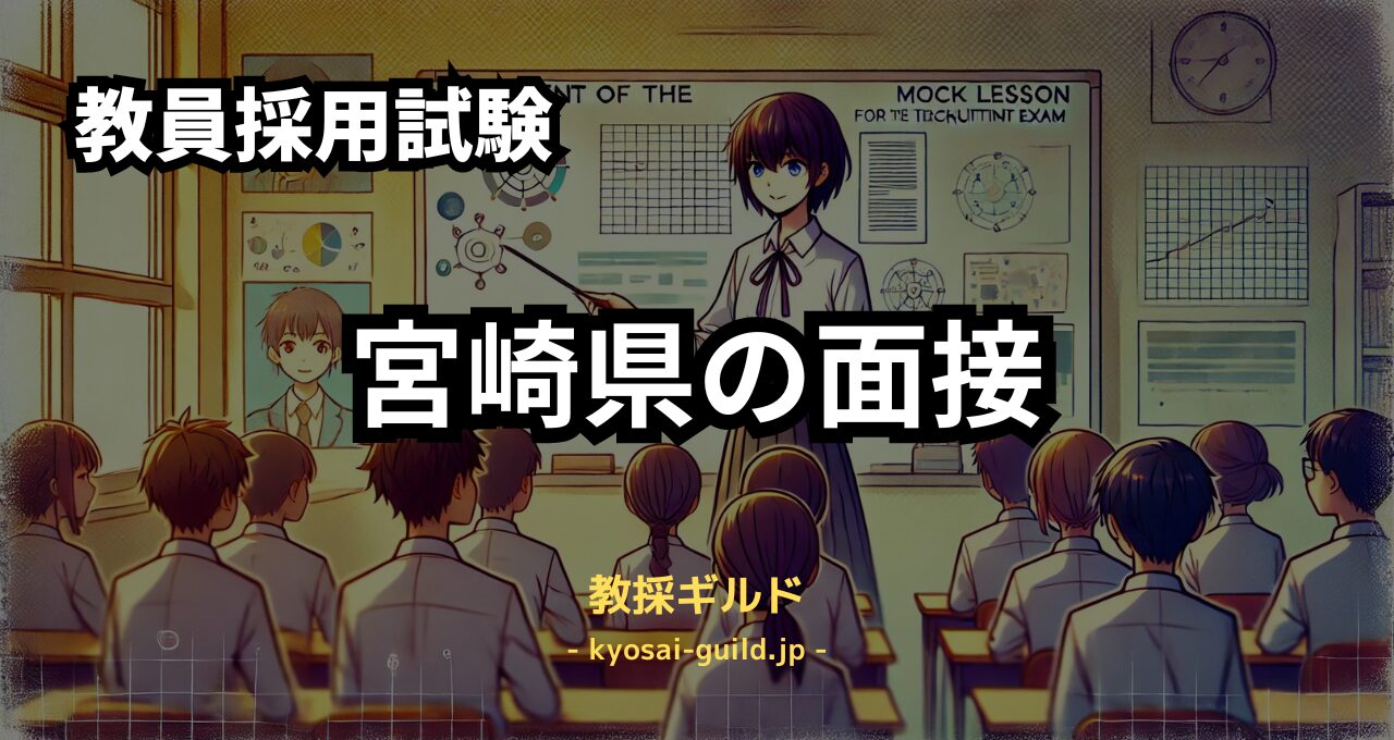 宮崎県教員採用試験の面接