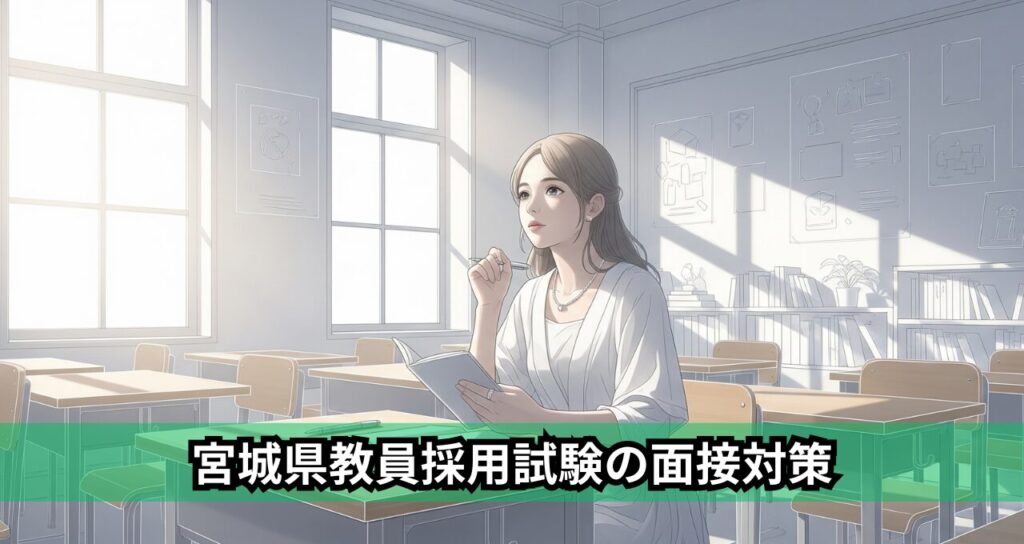 宮城県教員採用試験の面接対策