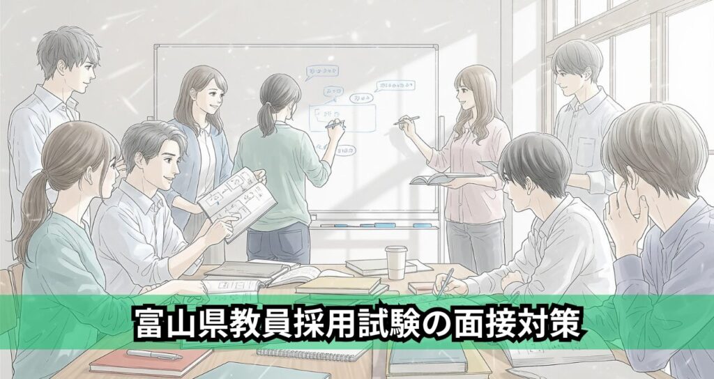 富山県教員採用試験の面接対策