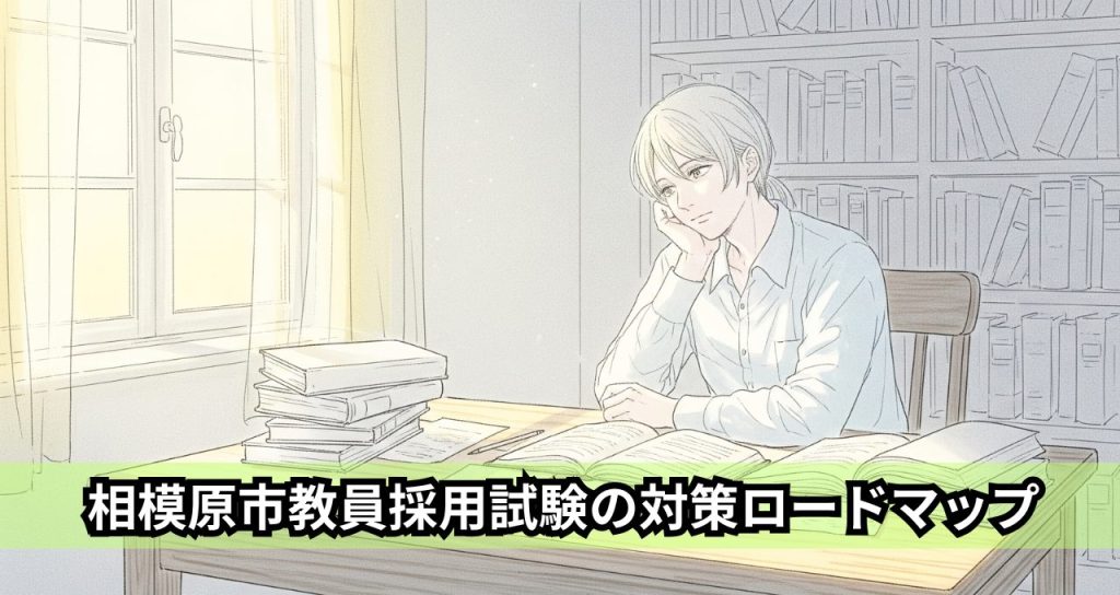 相模原市教員採用試験の対策ロードマップ