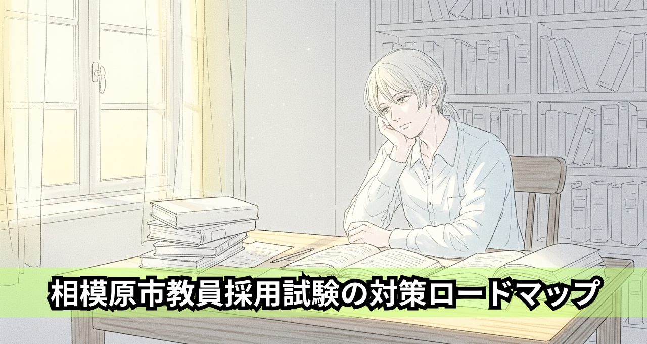 相模原市教員採用試験の対策ロードマップ