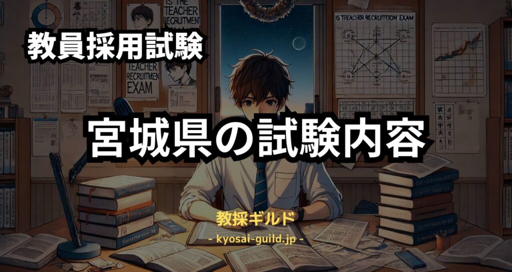 宮城県教員採用試験の内容