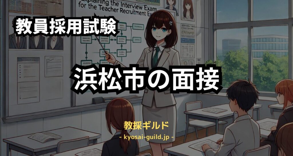 浜松市教員採用試験の面接対策