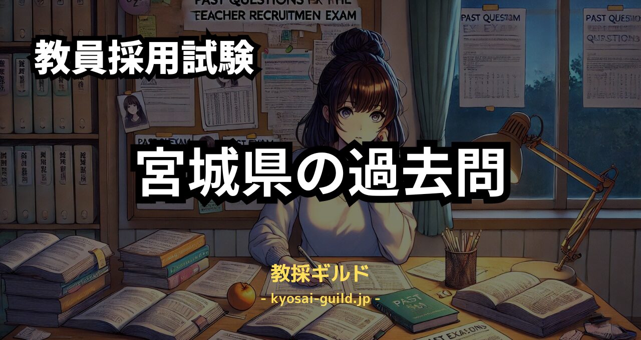 宮城県教員採用試験の過去問