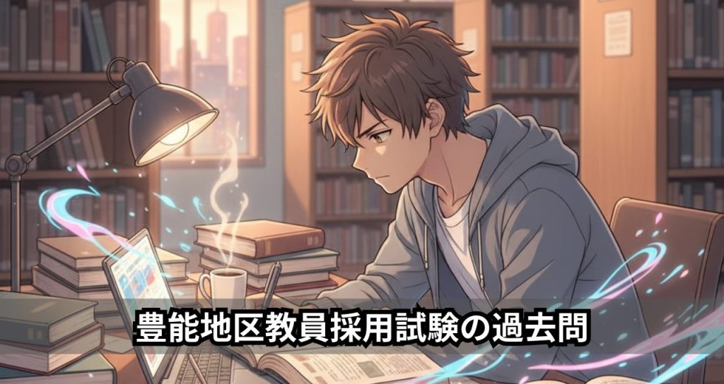 豊能地区教員採用試験の過去問