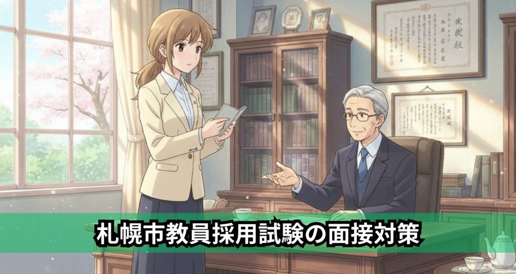 札幌市教員採用試験の面接対策