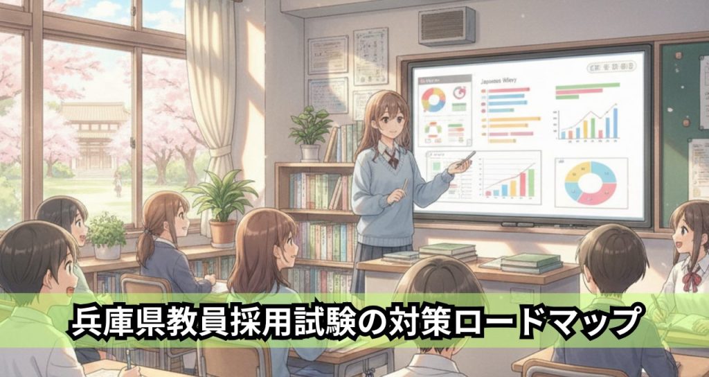 兵庫県教員採用試験の対策ロードマップ