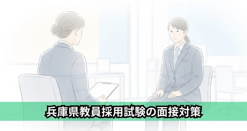 兵庫県教員採用試験の面接対策