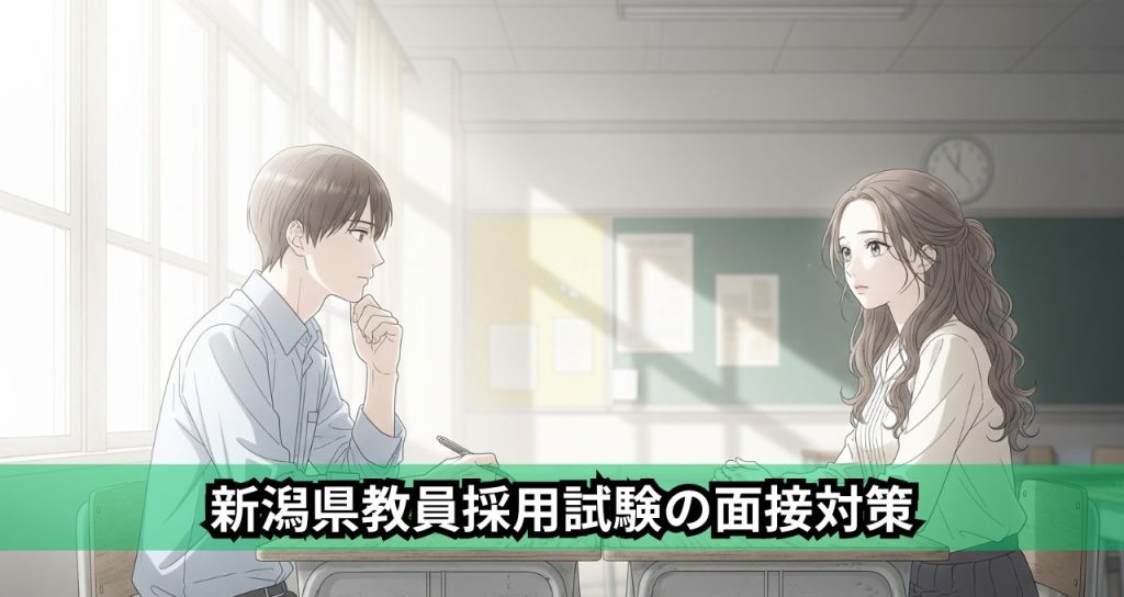 新潟県教員採用試験の面接対策