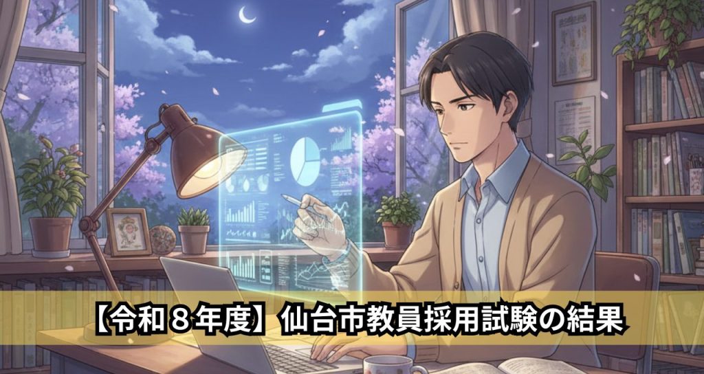 【令和８年度】仙台市教員採用試験の結果
