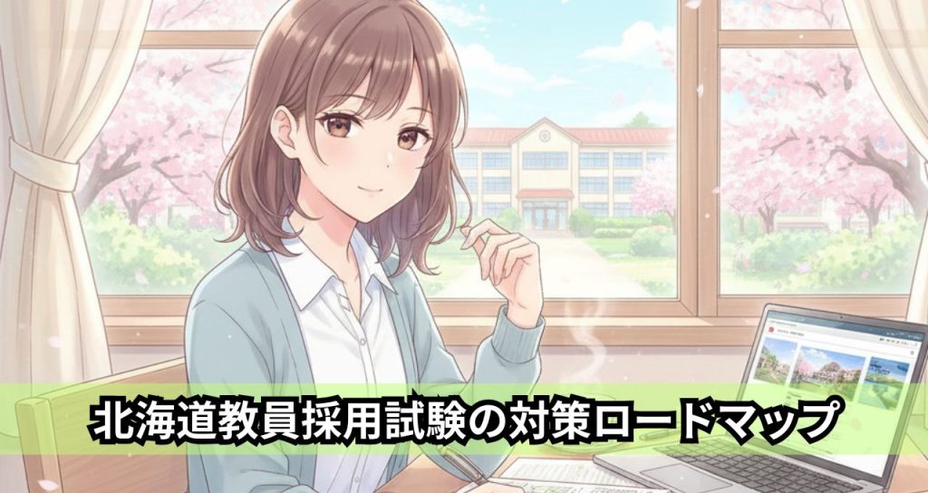 北海道教員採用試験の対策ロードマップ