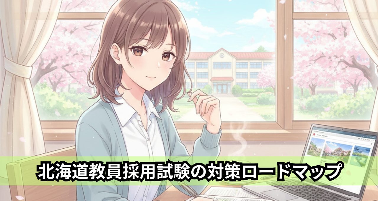 北海道教員採用試験の対策ロードマップ