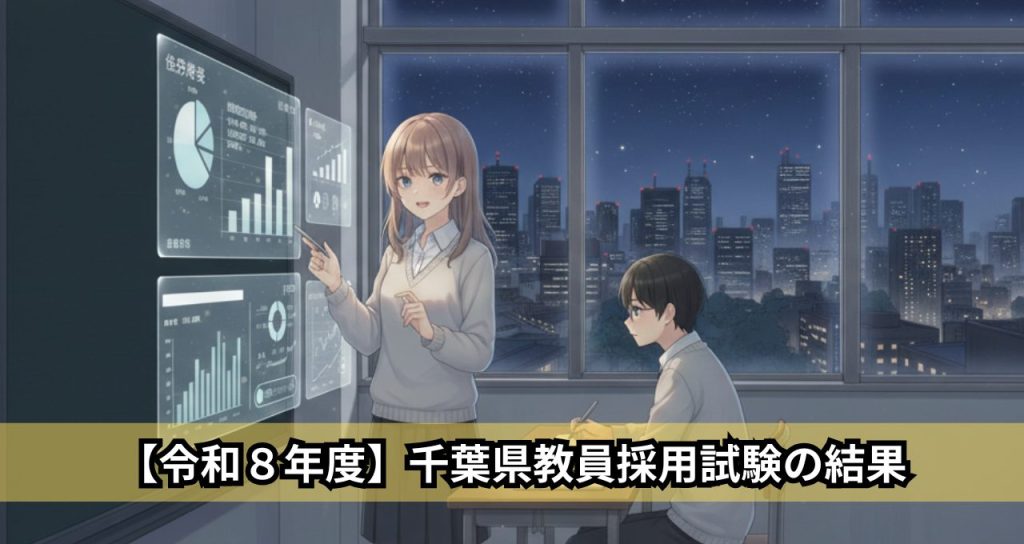 【令和８年度】千葉県教員採用試験の結果