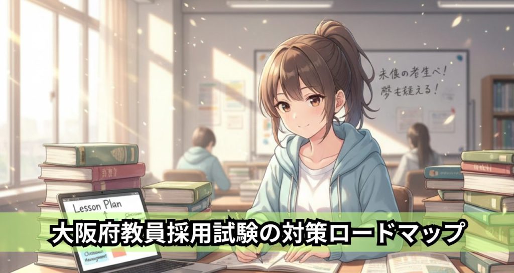 大阪府教員採用試験の対策ロードマップ