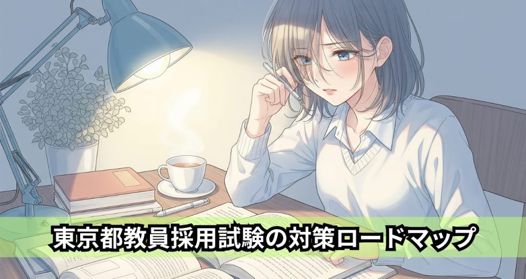 東京都教員採用試験の対策ロードマップ