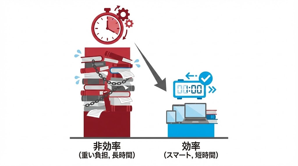 「え、こんなに違うの?」という驚きを与え、その後の「計画の立て方」を真剣に読んでもらうためのフックになります。