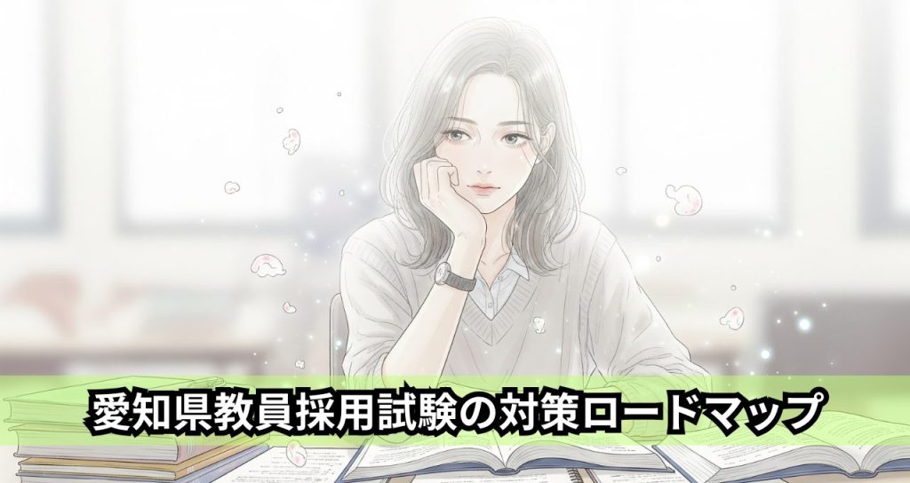 愛知県教員採用試験の対策ロードマップ