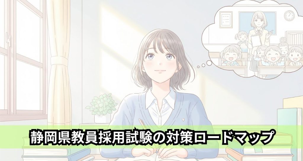 静岡県教員採用試験の対策ロードマップ