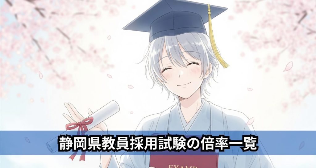 静岡県教員採用試験の倍率一覧