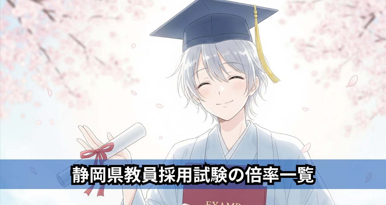 静岡県教員採用試験の倍率一覧