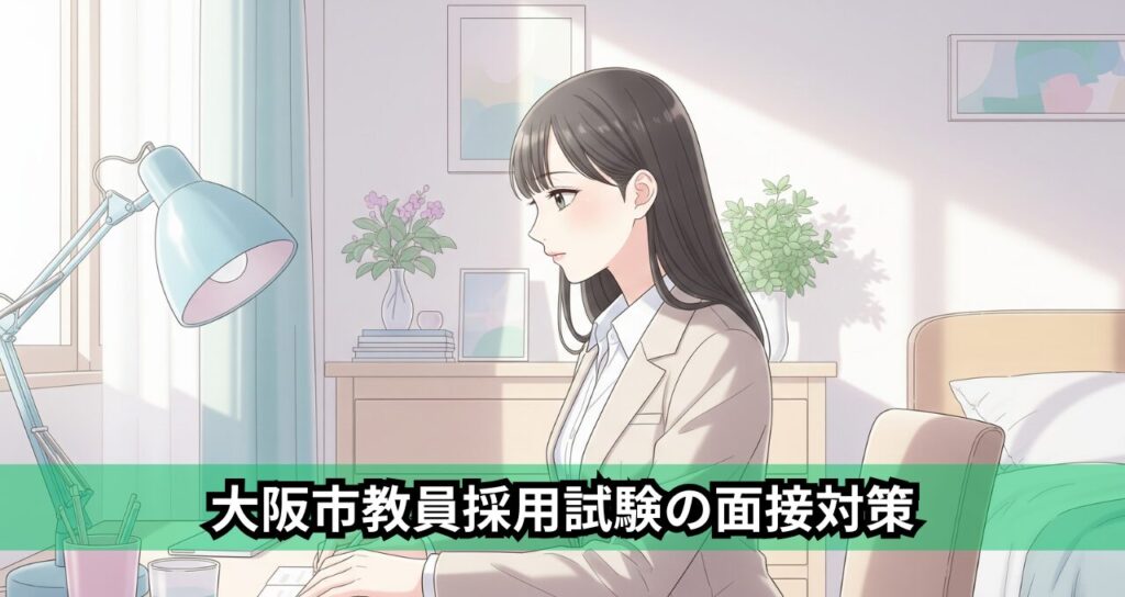 大阪市教員採用試験の面接対策