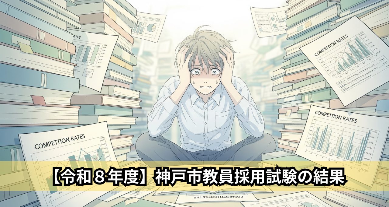 【令和8年度】神戸市教員採用試験の結果