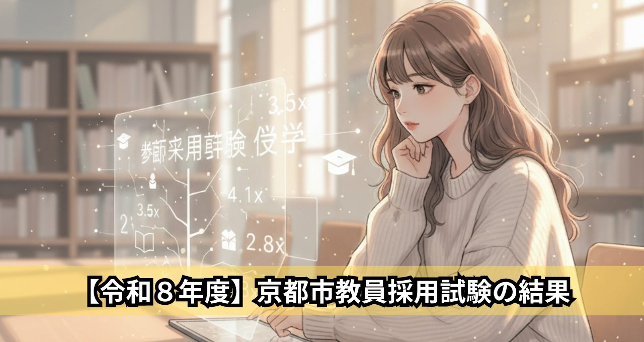 【令和8年度】京都市教員採用試験の結果
