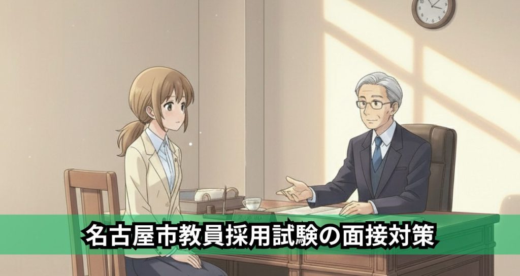 名古屋市教員採用試験の面接対策