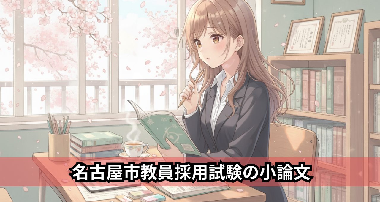 名古屋市教員採用試験の小論文