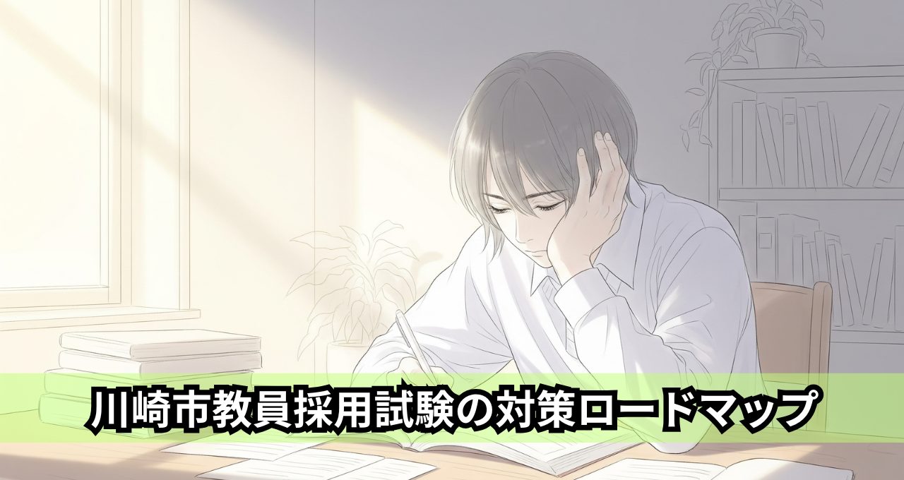 川崎市教員採用試験の対策ロードマップ