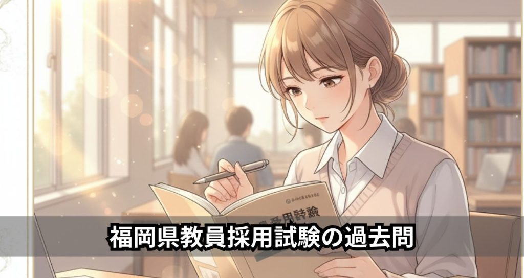 福岡県教員採用試験の過去問