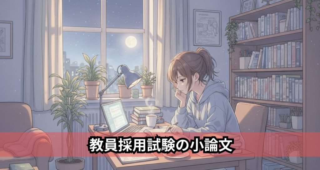 教員採用試験の小論文