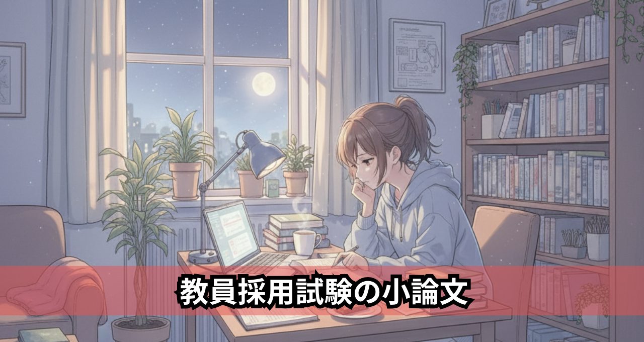 教員採用試験の小論文
