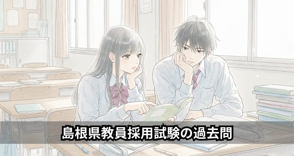 島根県教員採用試験の過去問