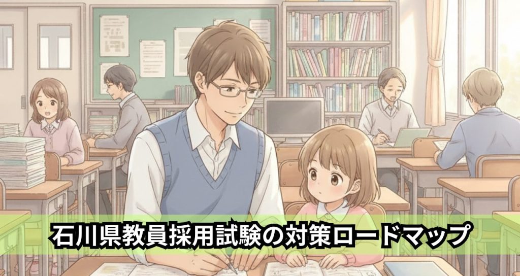 石川県教員採用試験の対策ロードマップ