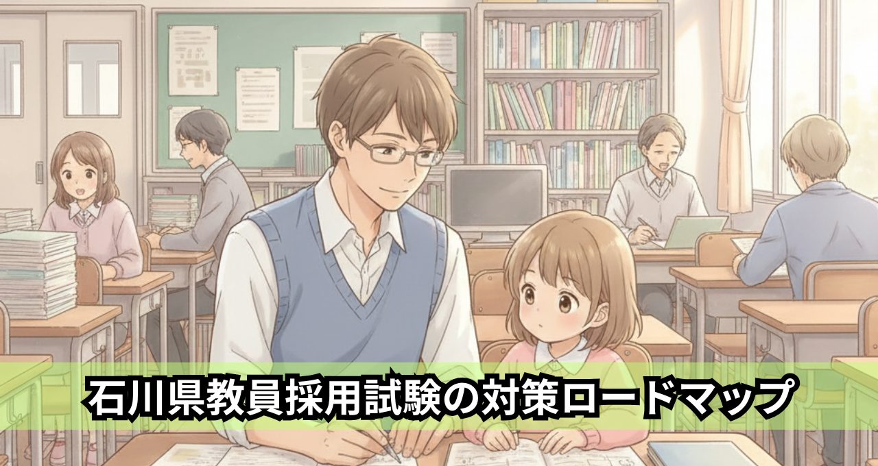 石川県教員採用試験の対策ロードマップ